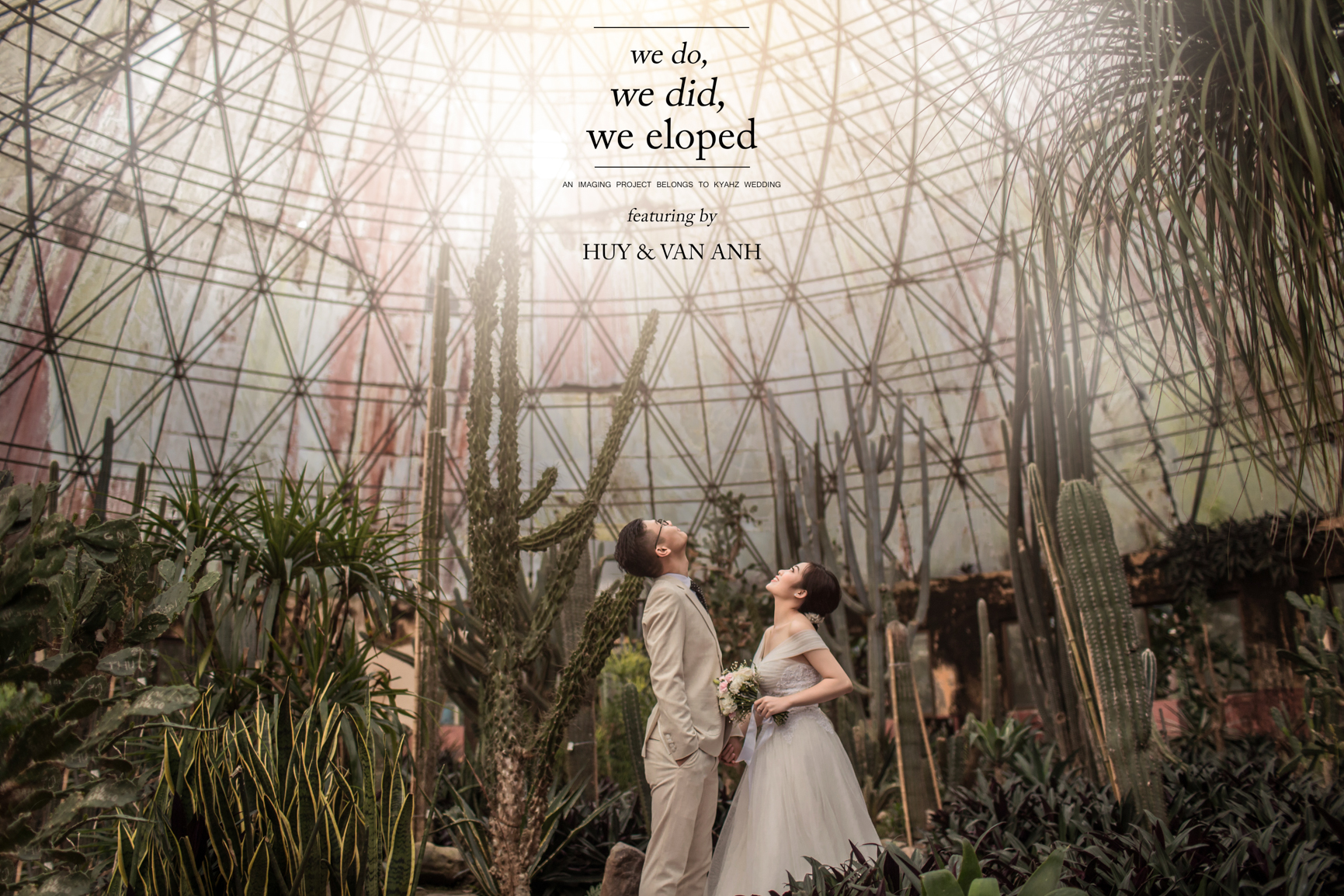 We do, we did, we eloped - Huy & Vân Anh