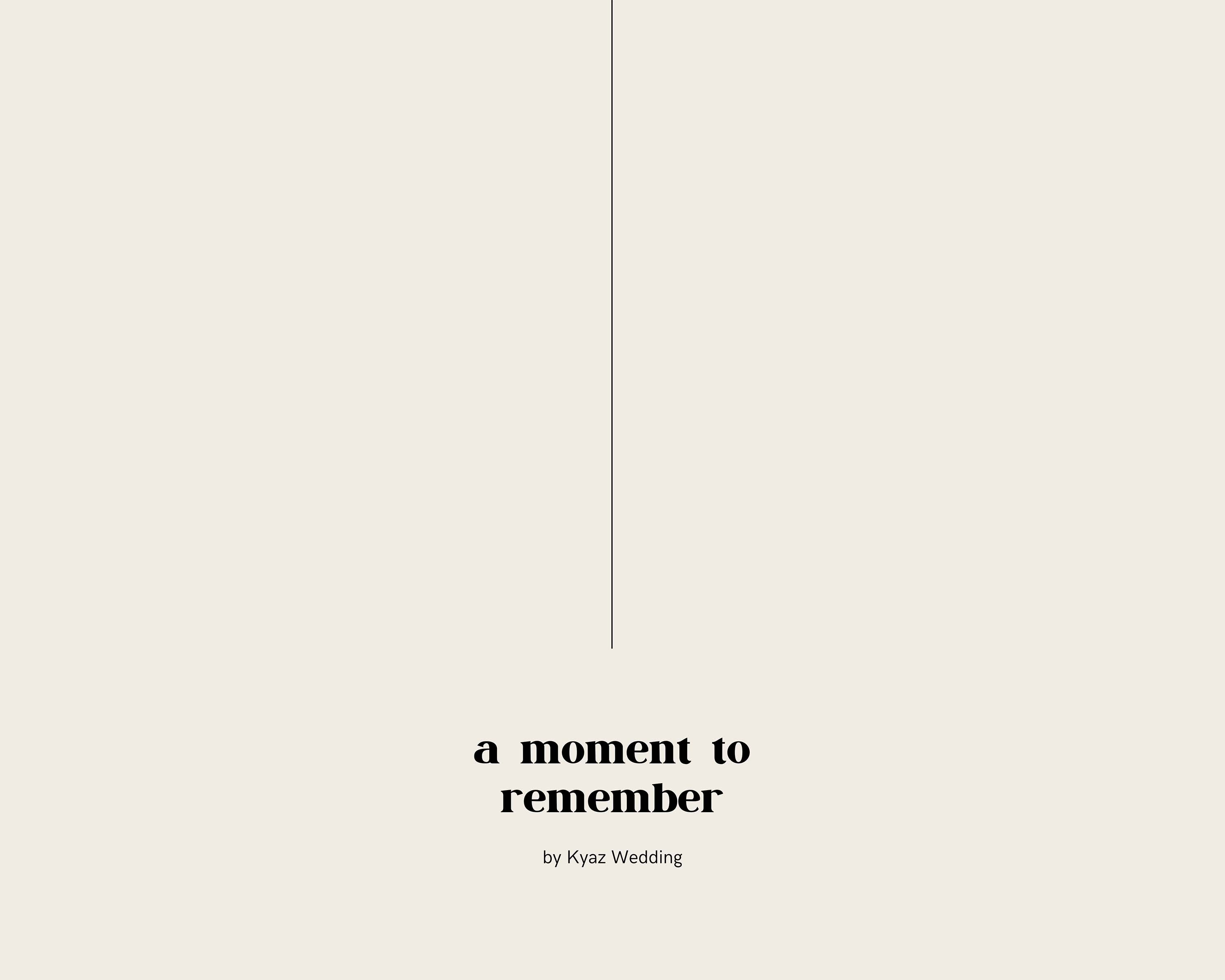 A moment to remember - Ly Pham